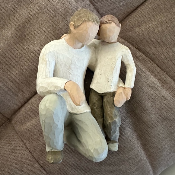 Willow Tree figurines.  Father and son - Picture 1 of 3
